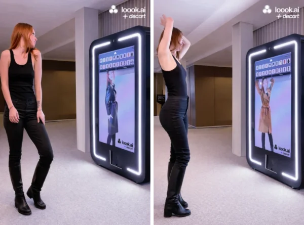 LOOOK.AI智能镜上线AI试衣功能，无需建模海量服装秒试穿