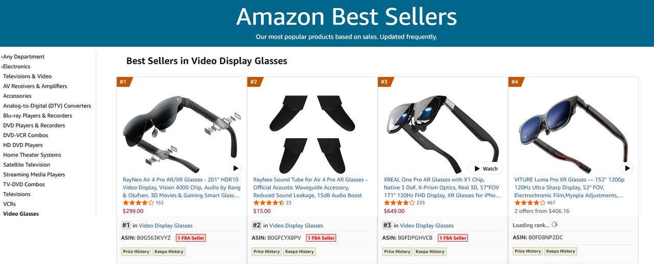 四大机构认证：雷鸟创新拿下全球AR眼镜第一