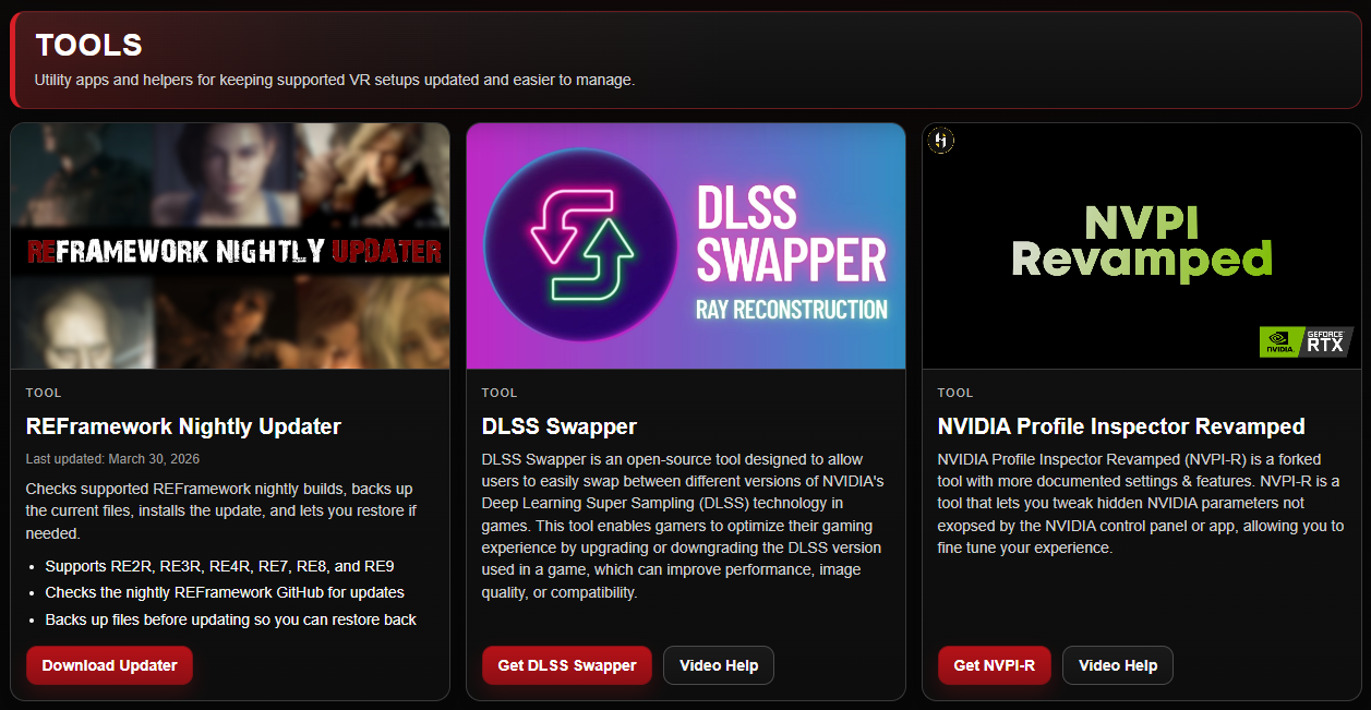 生化危机VR Mod一键安装工具，小白也能玩