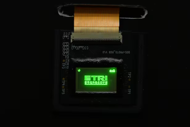 韩国突破2500PPI Micro-LED显示，可用于AI和XR设备