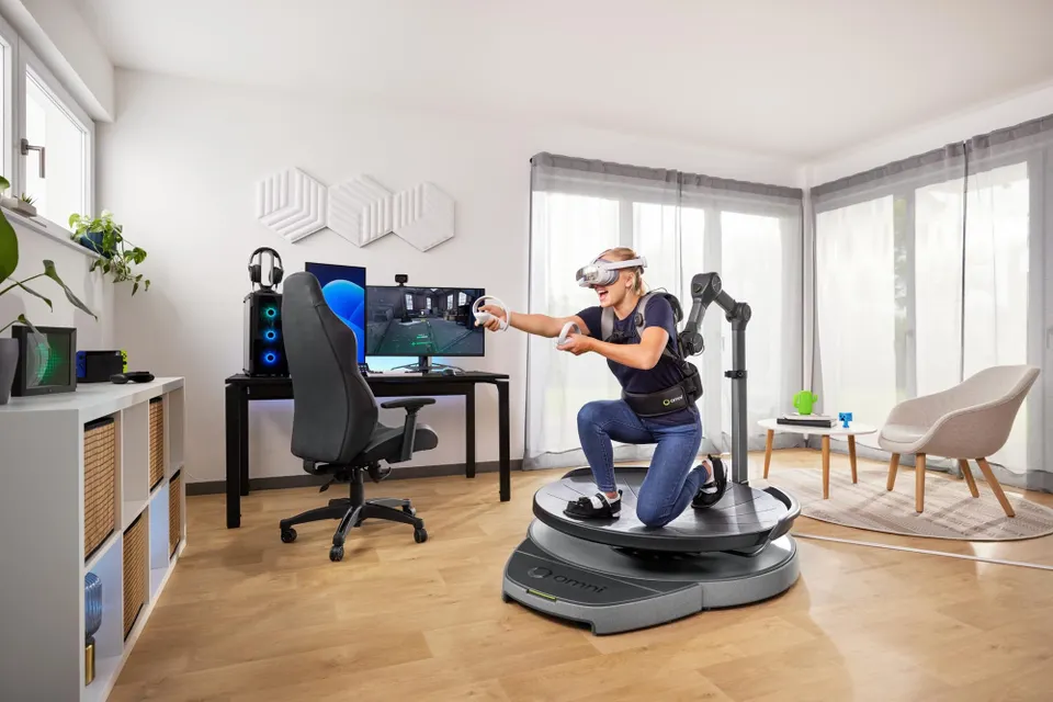 VR跑步机大降价750美元！健身游戏两不误的爆款设备