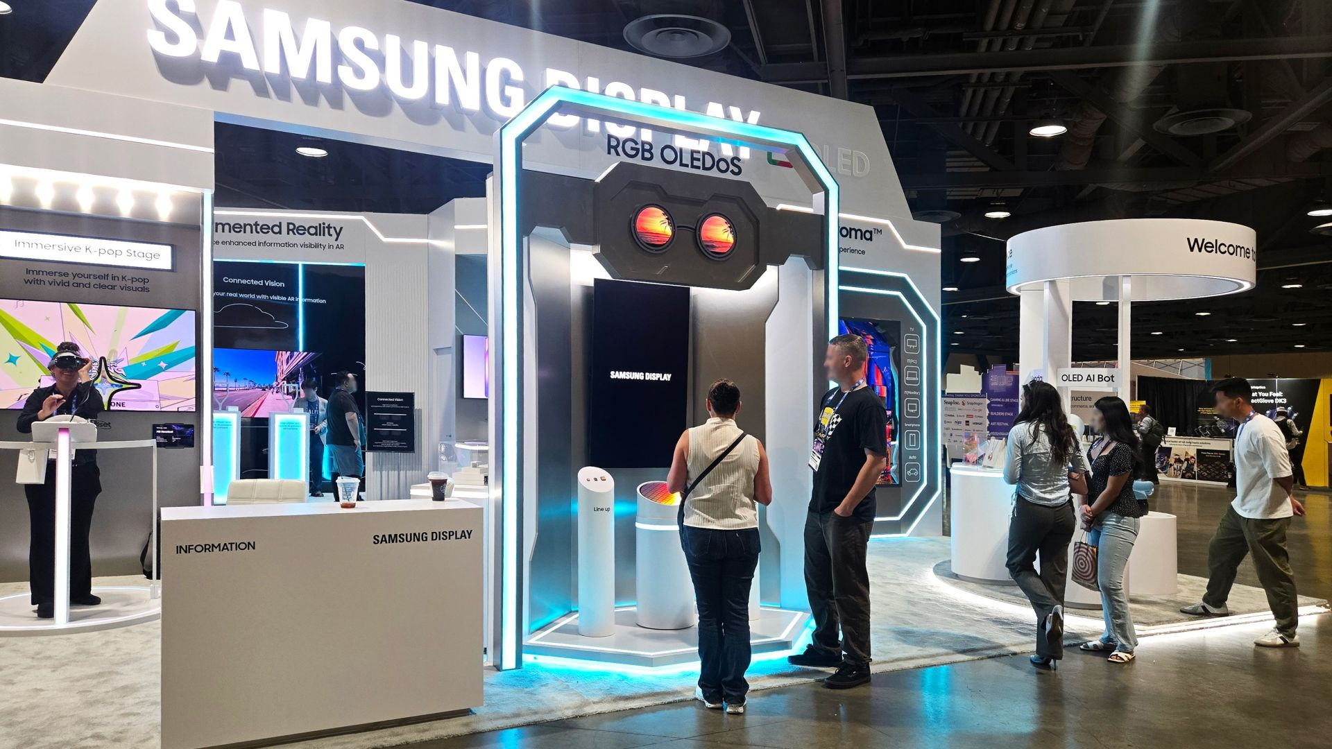 2026年AWE展：三星展示面向XR设备的RGB OLEDoS技术