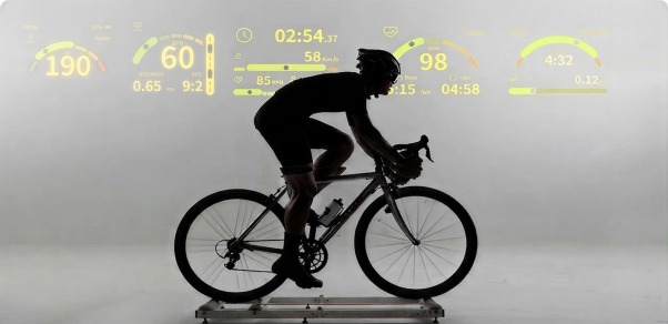 骑行免低头看数据！ENGO3智能眼镜：HUD抬头显示，兼容Garmin雷达预警