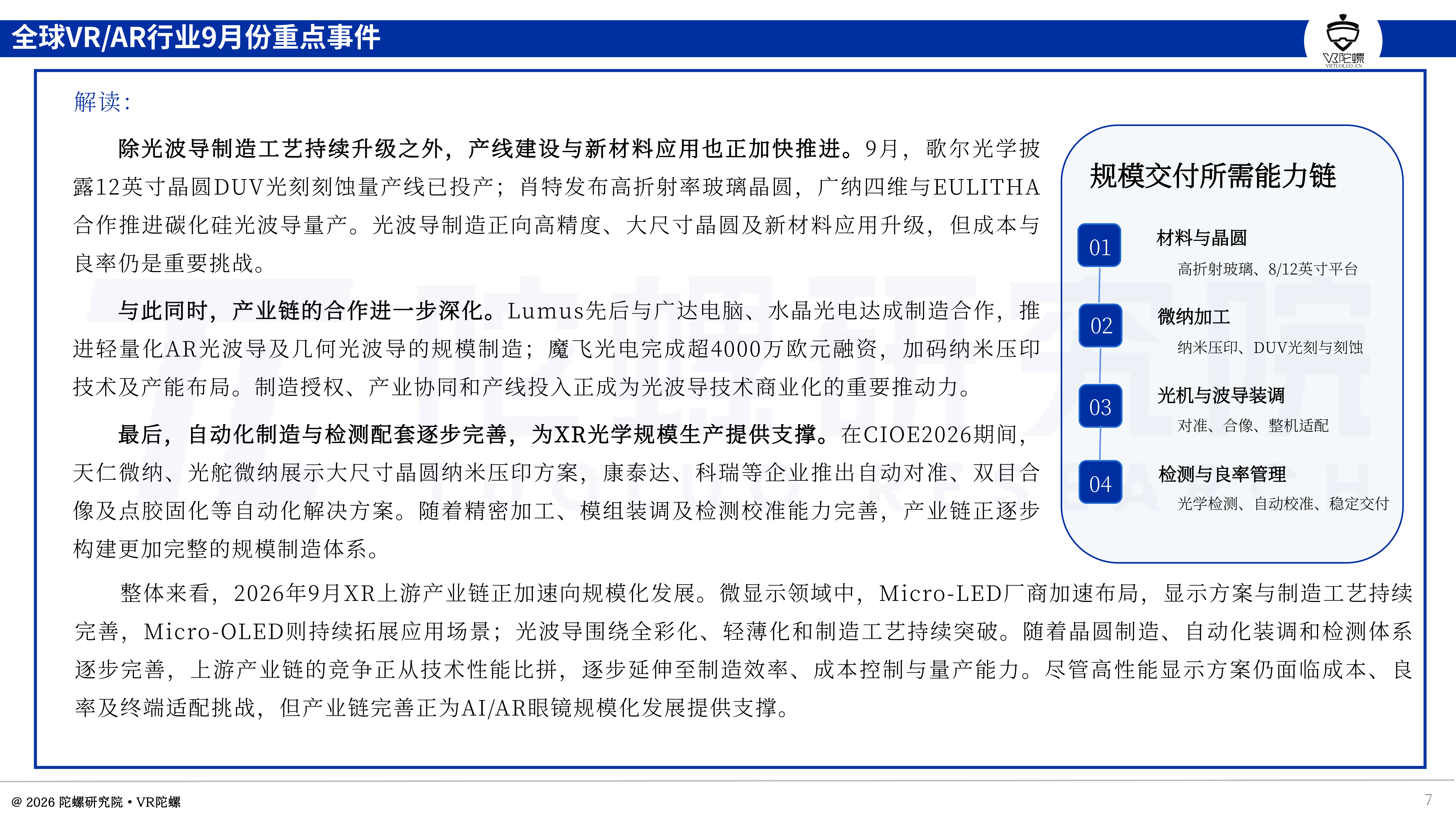 2026年9月XR行业报告:AI眼镜翻倍热,VR承压,18款新品汇总